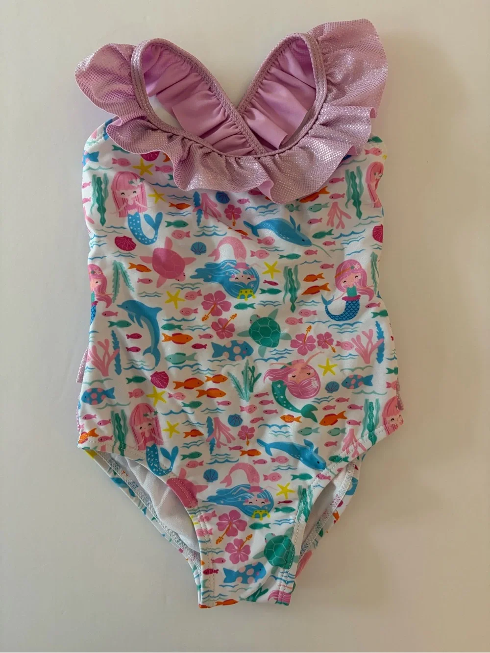 Flap Happy Mindy Crossback Swimsuit Fantasea Size 2T Swim Beach Summer Cute